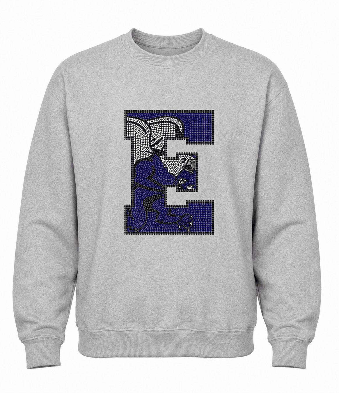 Rhinestone Yugo - Updated Design! · Grey · Gildan · Crewneck