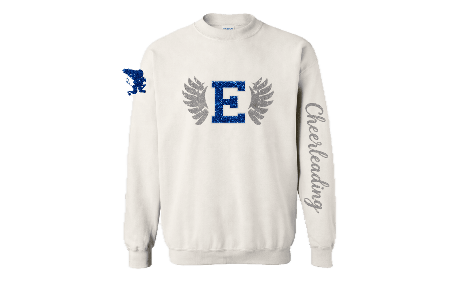 Classic E with wings Cheerleading